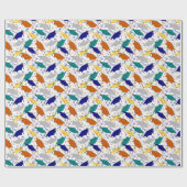 Abschluss Hat Toss (akademisch) Geschenkpapier (Flach)