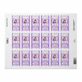 Abschluss Hershey Miniature Candy Wrapper Labels Adressaufkleber (Vorne)