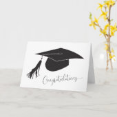 Abschluss Herzlichen Glückwunsch Blank Card Karte (Gelbe Blume)