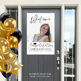 Abschluss Herzlichen Glückwunsch Ein Foto Poster