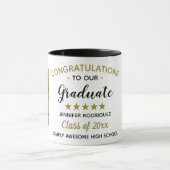 Abschluss Herzlichen Glückwunsch Graduate Custom 2 Tasse (Zentrum)