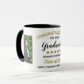 Abschluss Herzlichen Glückwunsch Graduate Custom 2 Tasse (Vorderseite Links)