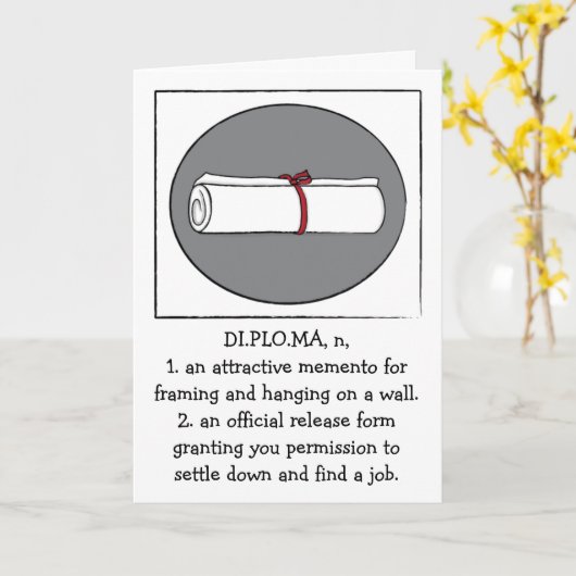 Abschluss Herzlichen Glückwunsch Grußkarte Karte (Gelbe Blume)