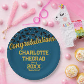 Abschluss Herzlichen Glückwunsch Personalisieren B Pappteller (Party)