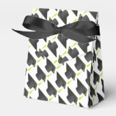 Abschluss High School, Uni Black Cap Muster Geschenkschachtel (Vorderseite)