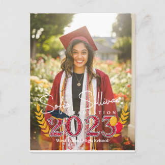 Abschluss Hochschule Gratulation Postkarte