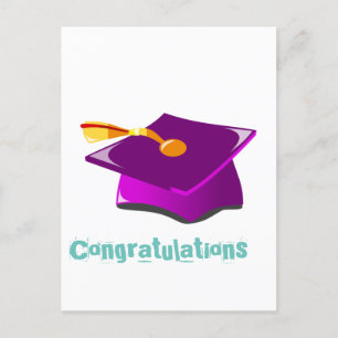 Abschluss Holiday Postkarte