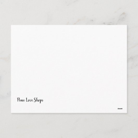 Abschluss Holiday Postkarte (Rückseite)