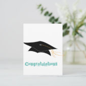 Abschluss Holiday Postkarte (Stehend Vorderseite)