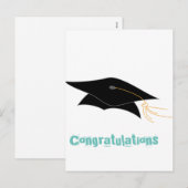 Abschluss Holiday Postkarte (Vorne/Hinten)