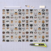 Abschluss Hund-Gesicht Seidenpapier (Handwerk)