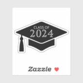 Abschluss-Hut/Hut/Kappe für das benutzerdefinierte Aufkleber (Blatt)