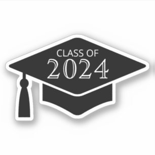 Abschluss-Hut/Hut/Kappe für das benutzerdefinierte Aufkleber