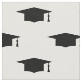 Abschluss-Hut mit Spinnstoffgewebe Stoff (Nahaufnahme)