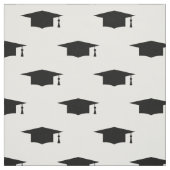 Abschluss-Hut mit Spinnstoffgewebe Stoff (Muster)