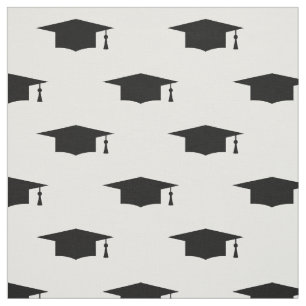 Abschluss-Hut mit Spinnstoffgewebe Stoff