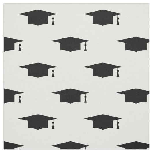 Abschluss-Hut mit Spinnstoffgewebe Stoff (Muster)