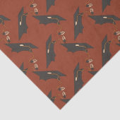 Abschluss-Hutmuster Party-Spinnpapier Seidenpapier (Ausschnitt)