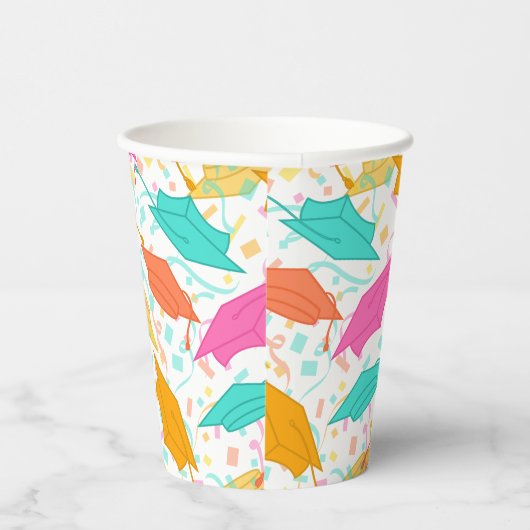 Abschluss-Huttoss (tropisch) Pappbecher (Rechts)