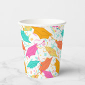 Abschluss-Huttoss (tropisch) Pappbecher (Vorderseite)