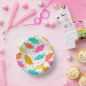 Abschluss-Huttoss (tropisch) Pappteller (Party)