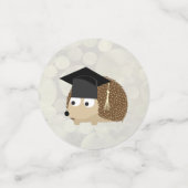 Abschluss Igel Konfetti (Klein Vorderseite)