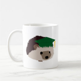 Abschluss-Igels-Tasse - Grün Kaffeetasse