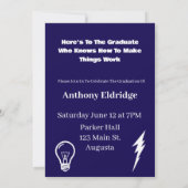 Abschluss in Elektrotechnik (Rückseite)