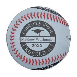 Abschluss individuelle Name & Baseball