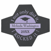 Abschluss individuelle Name & Fußball (Flach)