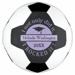 Abschluss individuelle Name & Fußball
