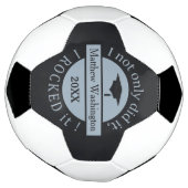 Abschluss individuelle Name & Fußball (Gedreht)