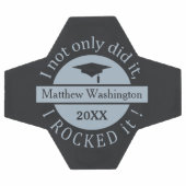 Abschluss individuelle Name & Fußball (Flach)