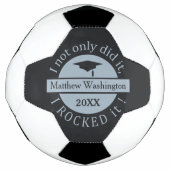 Abschluss individuelle Name & Fußball (Vorderseite)