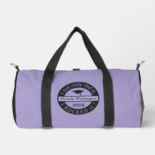 Abschluss individuelle Name & Jahr Duffle Bag
