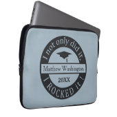 Abschluss individuelle Name & Jahr Laptop-Ärmel Laptopschutzhülle (Vorne Rechts)