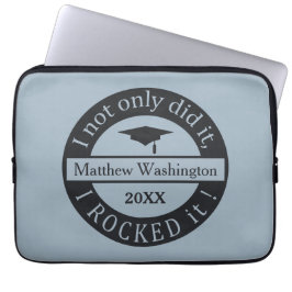 Abschluss individuelle Name & Jahr Laptop-Ärmel Laptopschutzhülle
