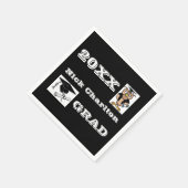 Abschluss Individuelle Name Napkins Serviette (Ecke)