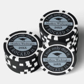 Abschluss individuelle Name & Poker Chips (Stapel)