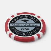 Abschluss individuelle Name & Poker Chips (Einzeln)