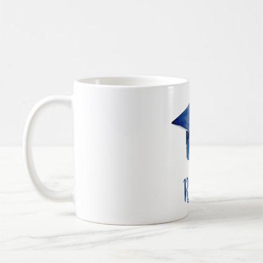 Abschluss individuelle Name Tasse (Links)