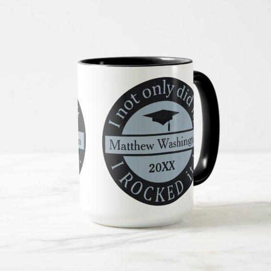 ABSCHLUSS INDIVIDUELLE NAME & TASSE (VorderseiteRechts)