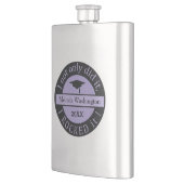 Abschluss individuelle Name und Jahresflasche Flachmann (Links)