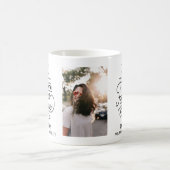 Abschluss Inspiration Quote Custom Grad Foto Kaffeetasse (Mittel)