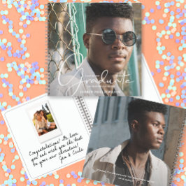 Abschluss Instant Foto Gästebuch Notizblock