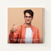 Abschluss Instant Foto Guest Notizblock (Rückseite)