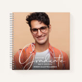 Abschluss Instant Foto Guest Notizblock (Vorderseite)