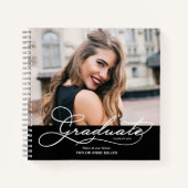 Abschluss Instant Foto und Message Guest Book Notizblock (Vorderseite)