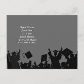 Abschluss Invitation Class of 2010 Einladungspostkarte (Rückseite)