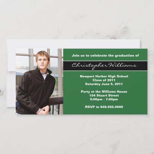 Abschluss Invitation Class of 2011 (Vorderseite)